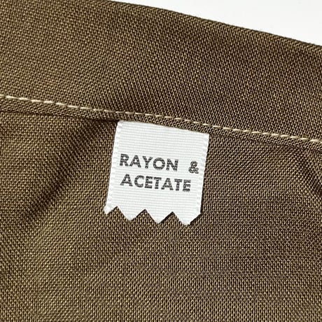 1960's Elderado Rayon&Acetate L/S Shirt Deadstock