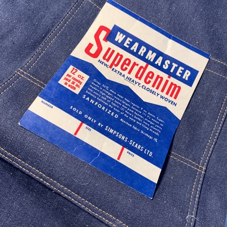 1950's〜 Sears Denim Painter Pants Deadstock