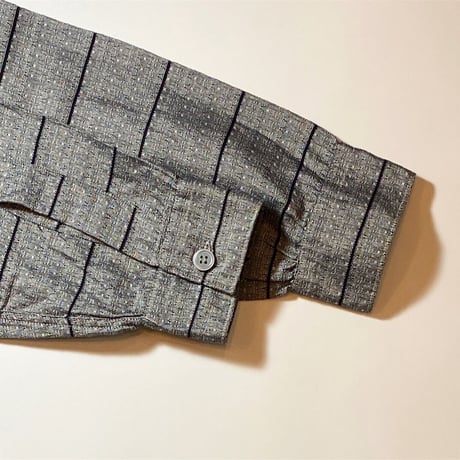 1950〜60's DONEGAL Cotton&Silk L/S Shirt