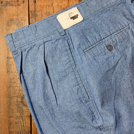 1970's〜 Unknown Chambray Trousers