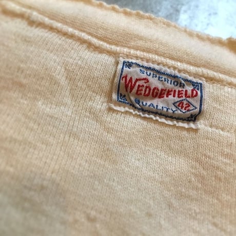 1940's WEDGEFIELD Henleyneck L/S Tee