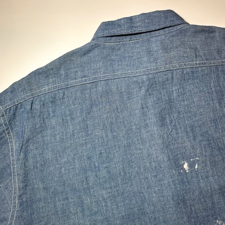 1940's〜 US.NAVY Chambray L/S Shirt