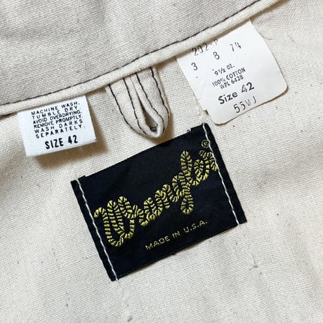 1970's Wrangler Cotton Canvas Jacket Deadstock