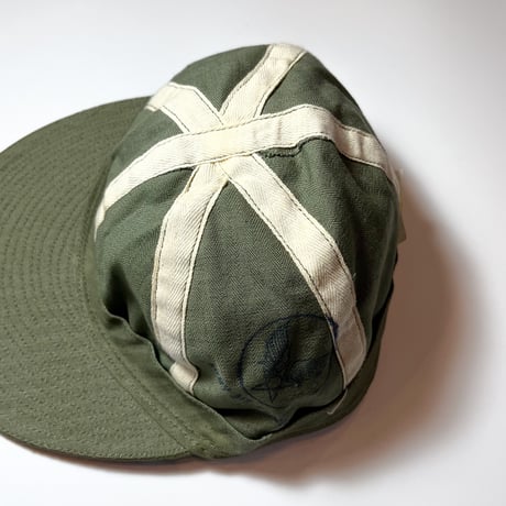1940's USAAF A-3 Herringbone Cap Deadstock