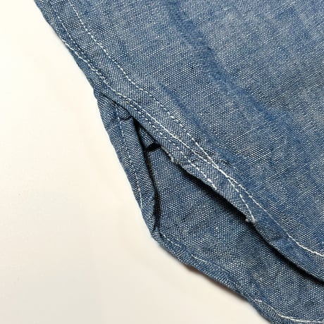 1960's US.NAVY Chambray L/S Shirt