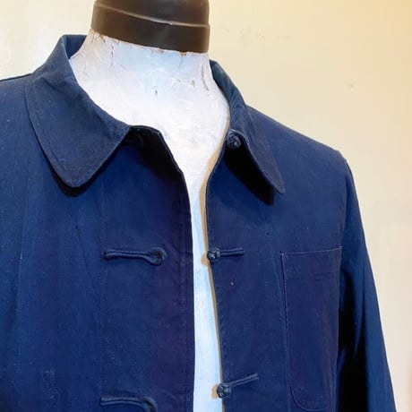 1960's L'Anti-Cher Indigo China Jacket