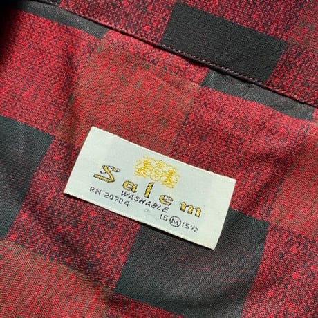1960's Salem L/S Shirt Deadstock