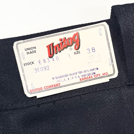 1970's〜 Unitog Work Trousers Deadstock