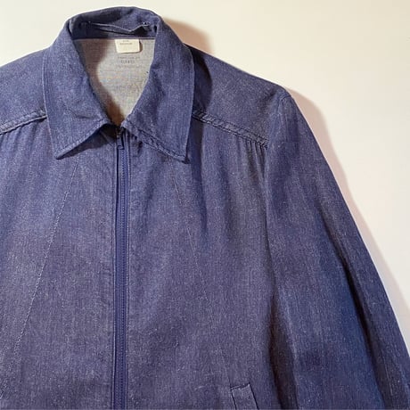 1960〜70's British prisoner Denim Jacket