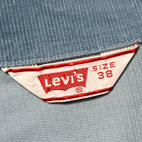 1970's〜 Levi's 70505 Corduroy Jacket