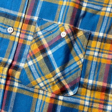 1960〜70's King Kole Heavy Flannel L/S Shirt Deadstock