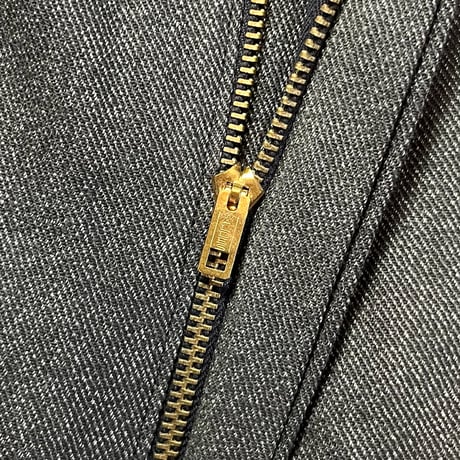 1950's King Kole Black Chambray Trousers Deadstock