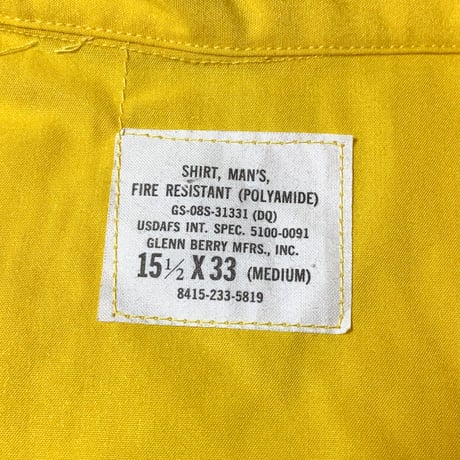 1990's USDAFS Utility Shirt Deadstock