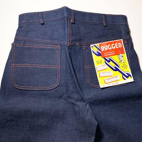 1950's RUGGED Denim Painter Pants Deadstock