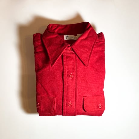 1970's Portland Outdoor Store Chamois Cloth L/S Shirt Deadstock