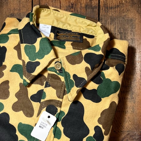 1980's Eddie Bauer Chamois Cloth L/S Shirt Deadstock
