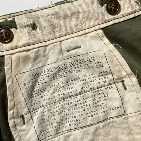 1940's US.ARMY M-45 Field Trousers