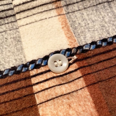 1950's SPORTOP Flannel L/S Shirt Deadstock