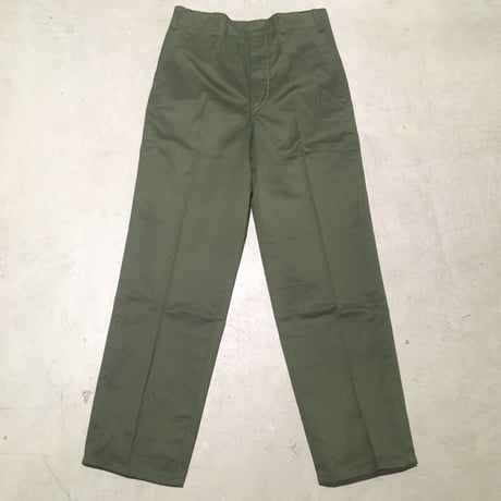 1950〜60's Korean Army Herringbone Trousers Deadstock