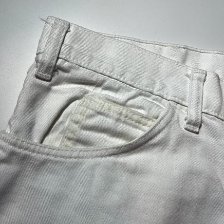 1960's〜 Levi's 518 White Denim Tapered Pants