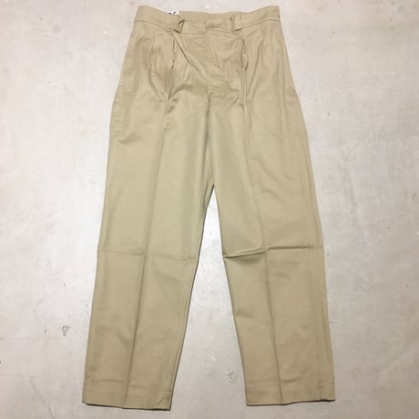 1950〜60's French Army M-52 Chino Trousers Deadstock