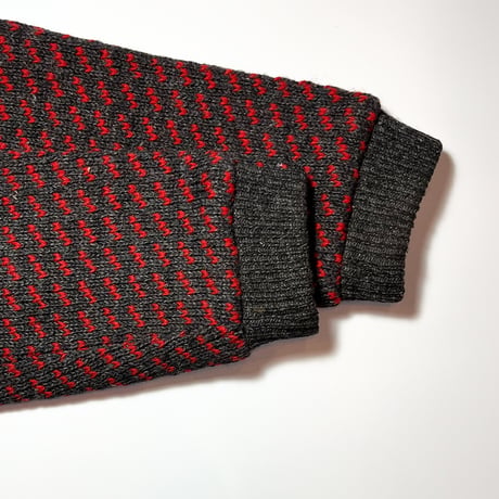 1980's L.L.Bean Bird's-eye Cardigan
