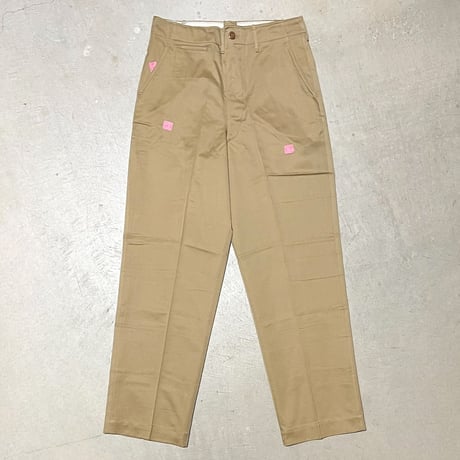 1940's US.ARMY M-45 Chino Trousers Deadstock