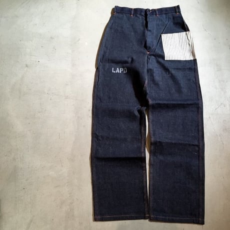 1950's〜 LAPD Denim Trousers Deadstock