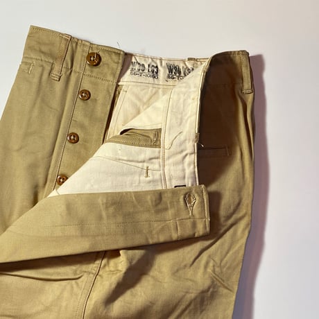 1940's US.ARMY M-45 Chino Trousers Deadstock