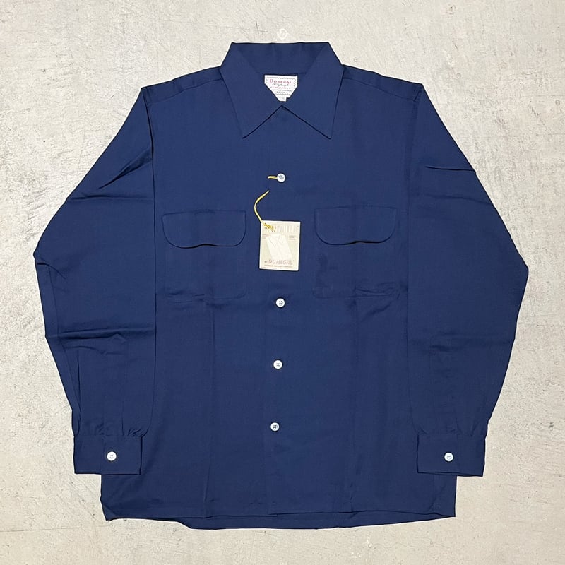 1950's DONEGAL Rayon L/S Shirt Deadstock | Unwave