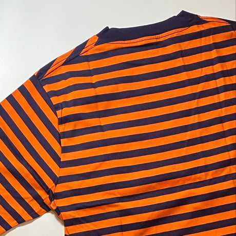 1990's LANDS' END Border Tee Deadstock
