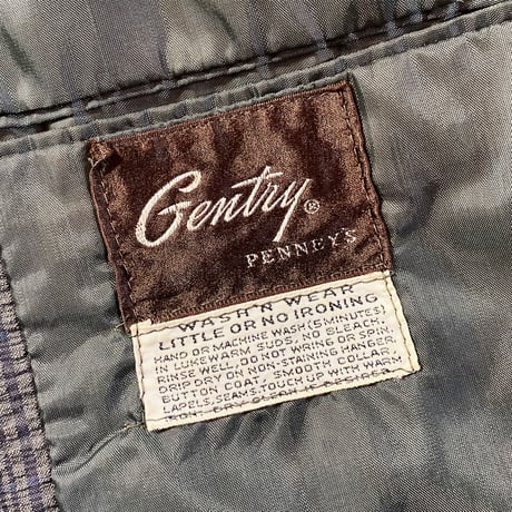 1960's PENNEY'S Seersucker Tailored Jacket