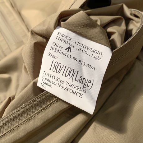 2000's British Army PCS Thermal Smock Deadstock