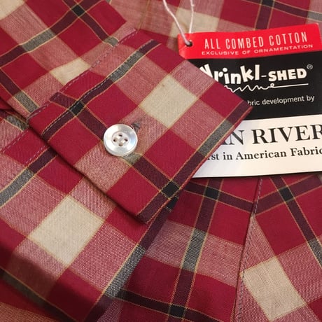 1960's DAN RIVER L/S Shirt Deadstock