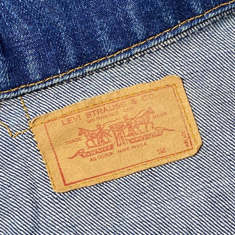 1960's〜 Levi's 70505 Big E Denim Jacket