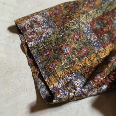 1960's Manhattan Batik Pullover S/S Shirt