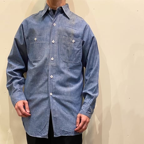 1950's HOMESTEADER Chambray L/S Shirt