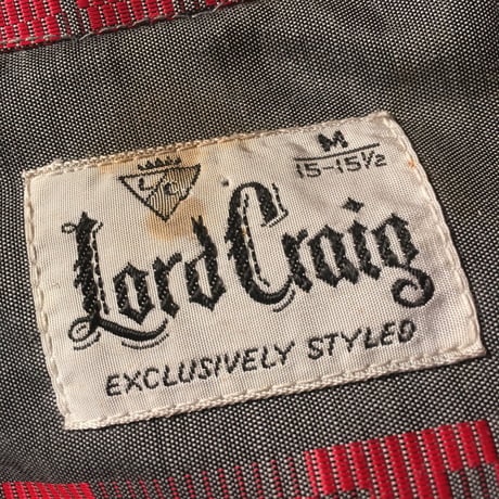 1960's Lord Craig L/S Shirt Deadstock