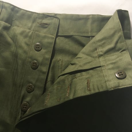 1950〜60's Korean Army Herringbone Trousers Deadstock