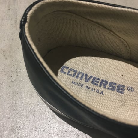 1990's CONVERSE JACK PURCELL Black Leather Low