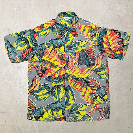 1950's Kiilani Rayon Hawaiian S/S Shirt