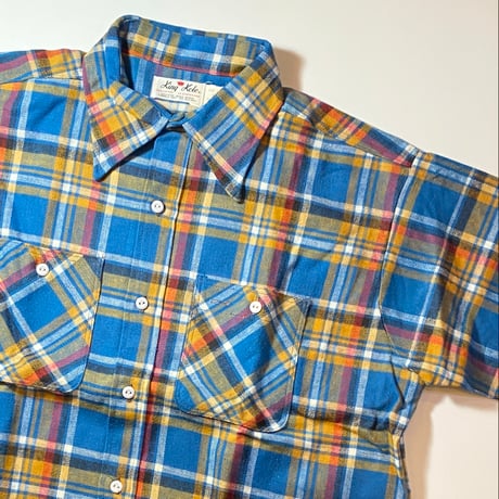 1960〜70's King Kole Heavy Flannel L/S Shirt Deadstock