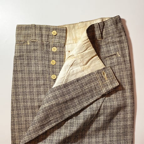 1930's〜 Stifel Fabric Cotton Trousers Deadstock