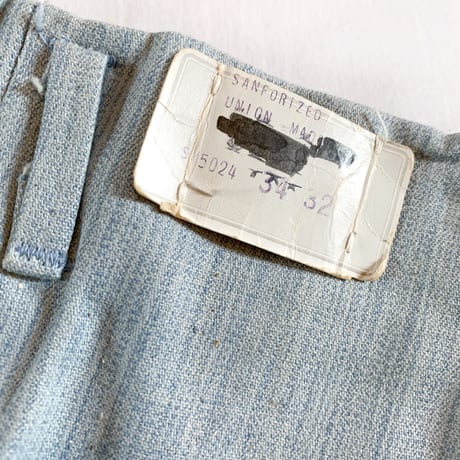 1950's Unknown Cotton Trousers Deadstock
