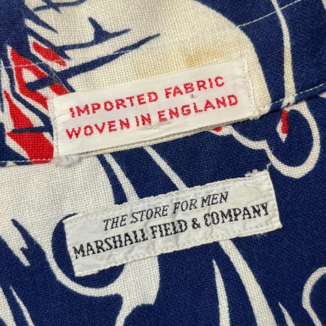 1950's MARSHALL FIELD&COMPANY S/S Shirt
