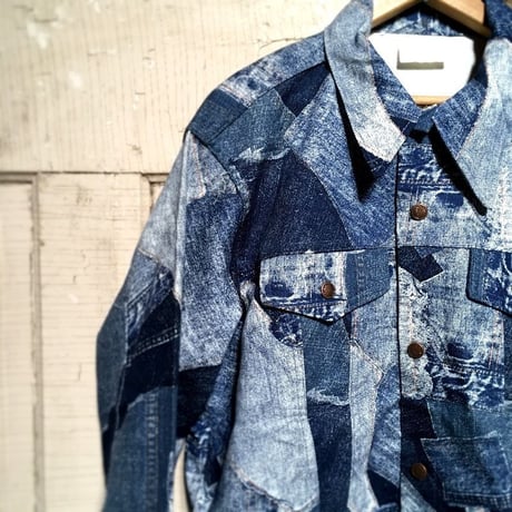 1970's The King-Size Co. Patchwork Printed Jacket