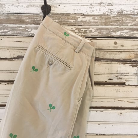 1990〜00's Polo by Ralph Lauren Embroidery Chino Trousers