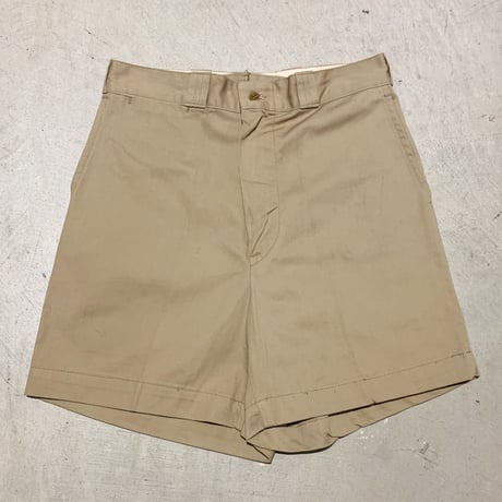 1960's Unknown Chino Short Pants Deadstock