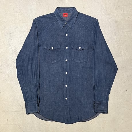 1950〜60's Dickies Denim Western L/S Shirt