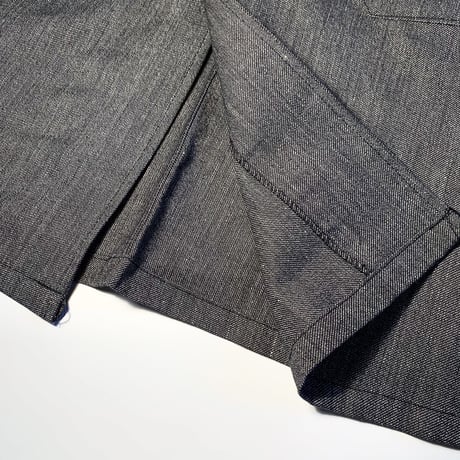 1950's KONECO Black Chambray  Atelier Coat Deadstock